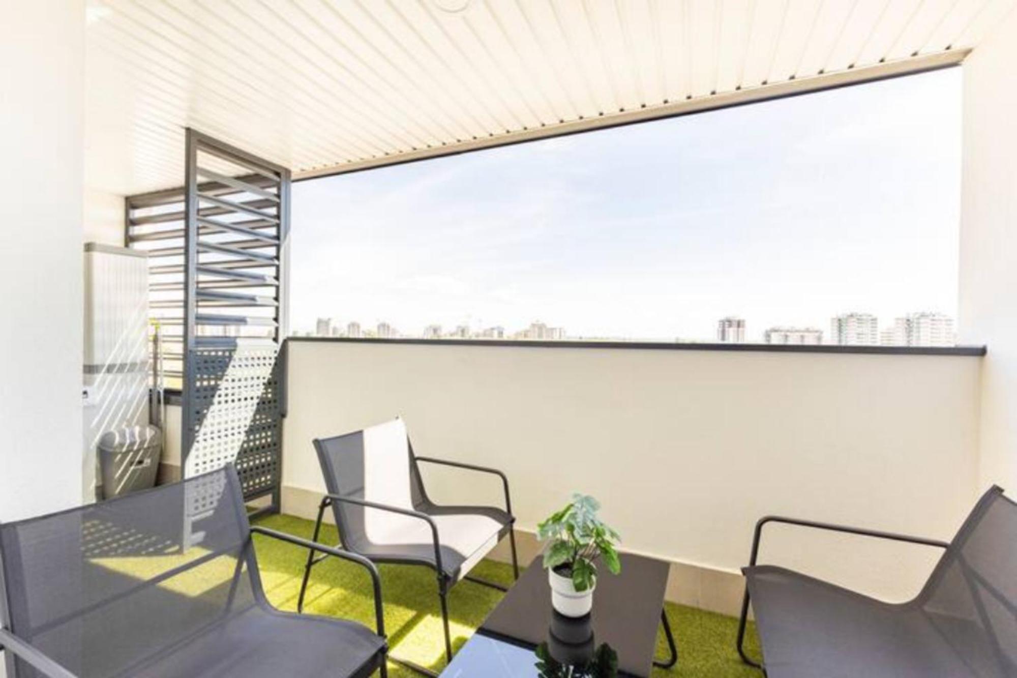 Apartamento Piso Climatizado Y Parking Madrid Exterior foto