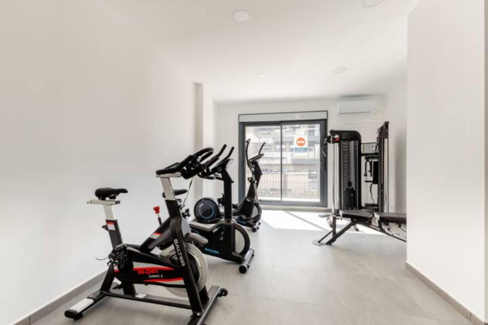 Apartamento Piso Climatizado Y Parking Madrid Exterior foto